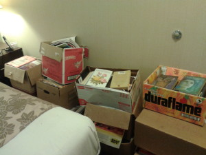 Shipping Books to Amazon From a  Motel Room